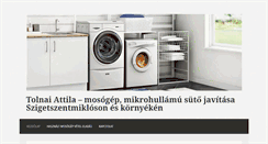 Desktop Screenshot of mosogepszerelo-szigetszentmiklos.com